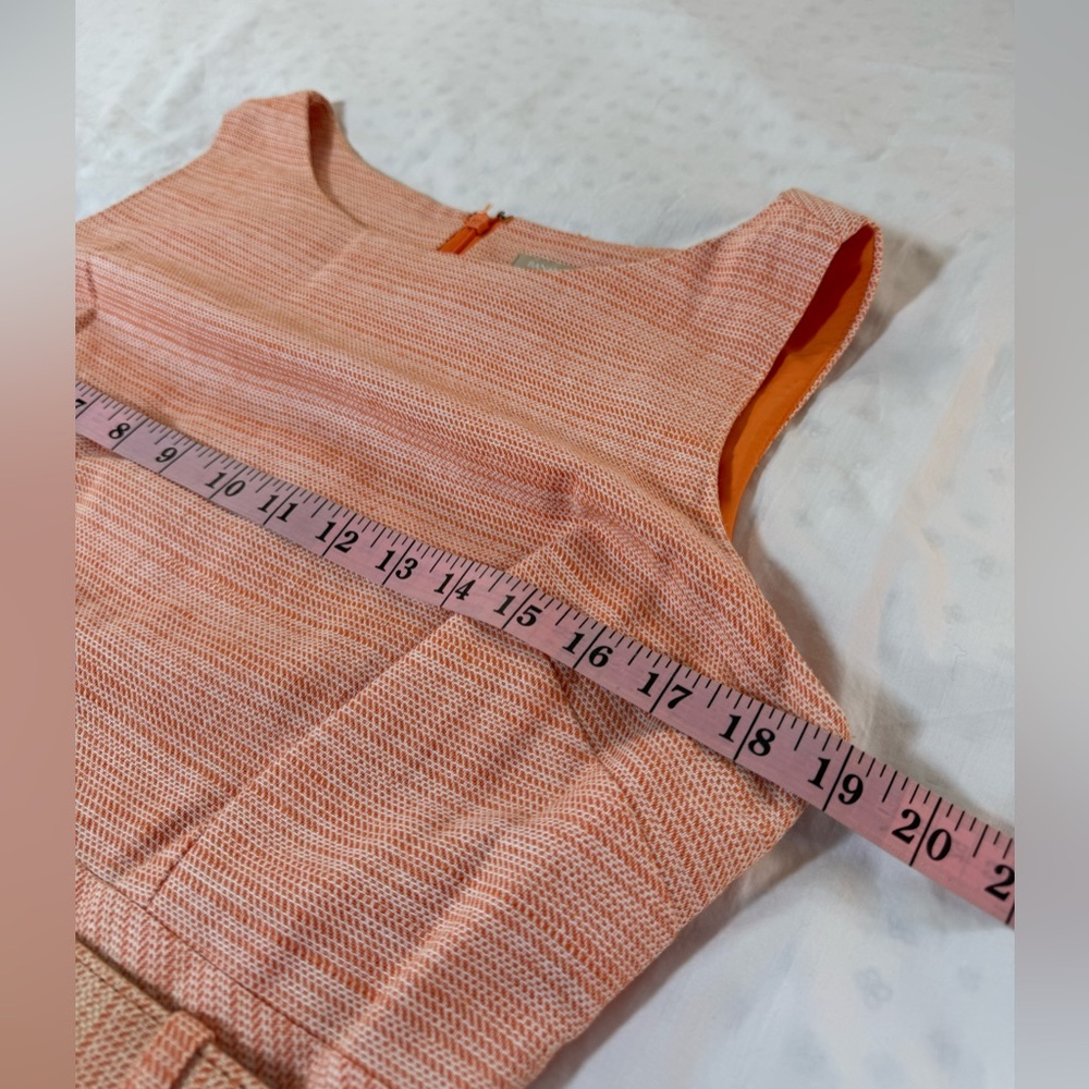 Banana Republic Peach Belted Midi Dress - Picture 5 of 8